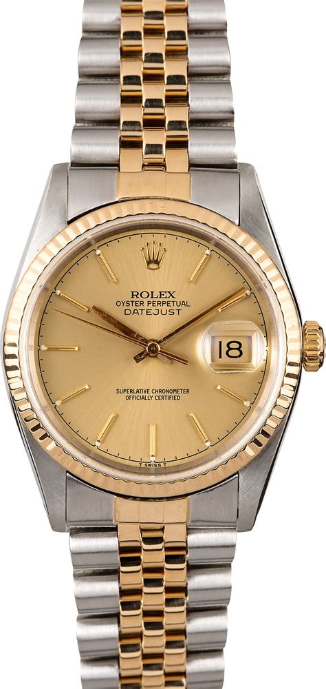 rolex oyster perpetual datejust model 16233 price